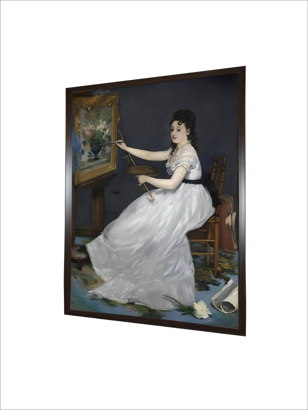 Eva Gonzales by Edouard Manet by Edouard Manet