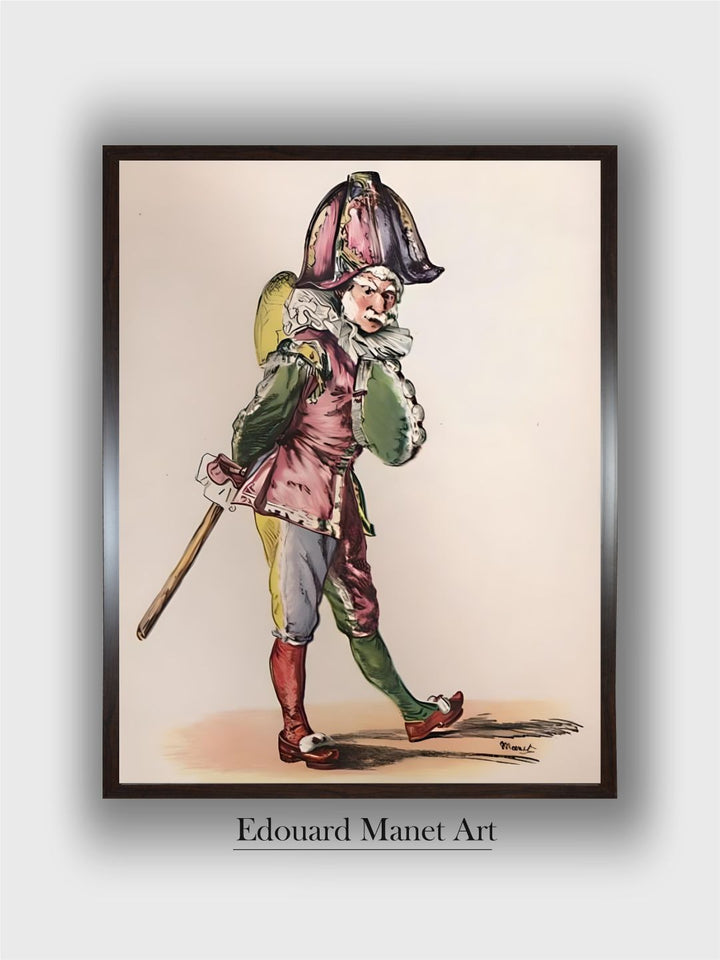 Punch', 1874-1876, (1946) by Edouard Manet