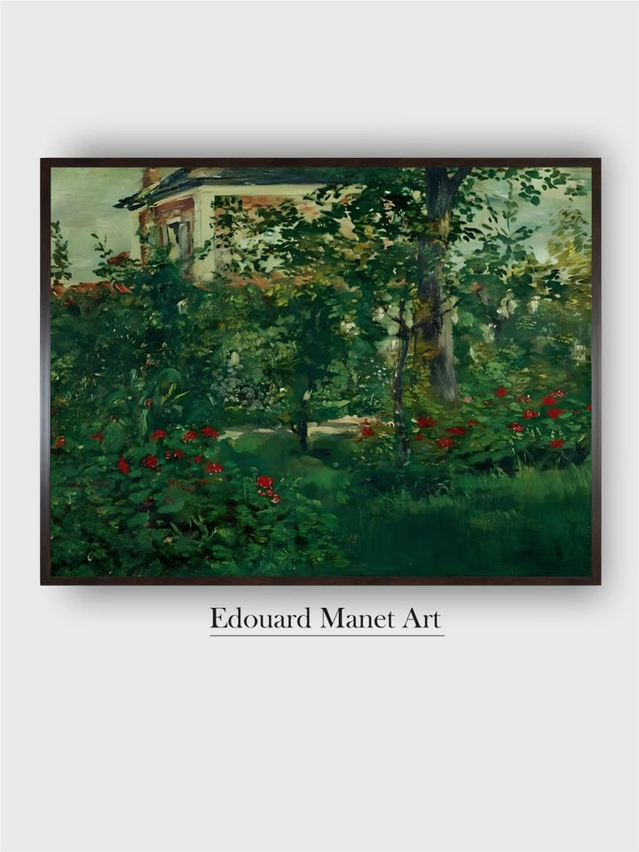 The Bellevue garden, 1880. by Edouard Manet