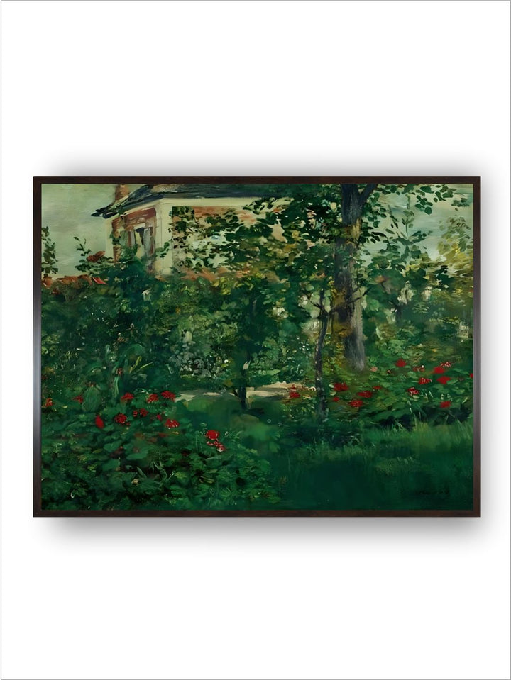 The Bellevue garden, 1880. by Edouard Manet