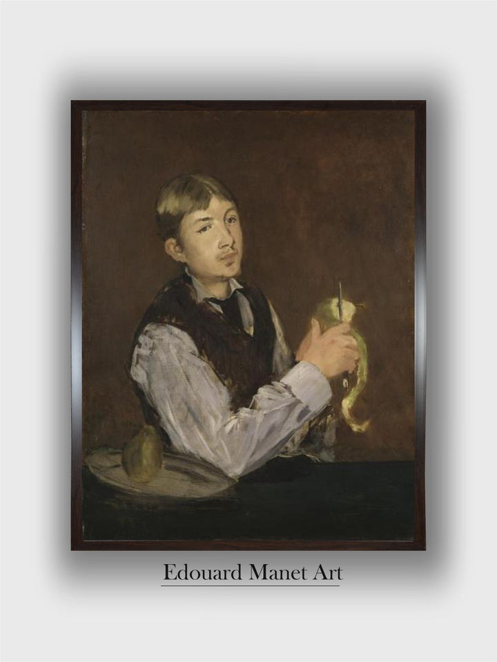 Young Boy Peeling a Pear, c.1867 by Edouard Manet