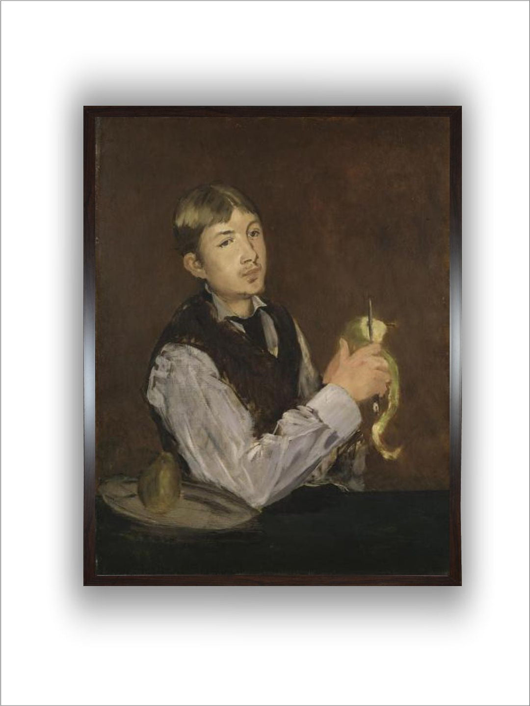 Young Boy Peeling a Pear, c.1867 by Edouard Manet