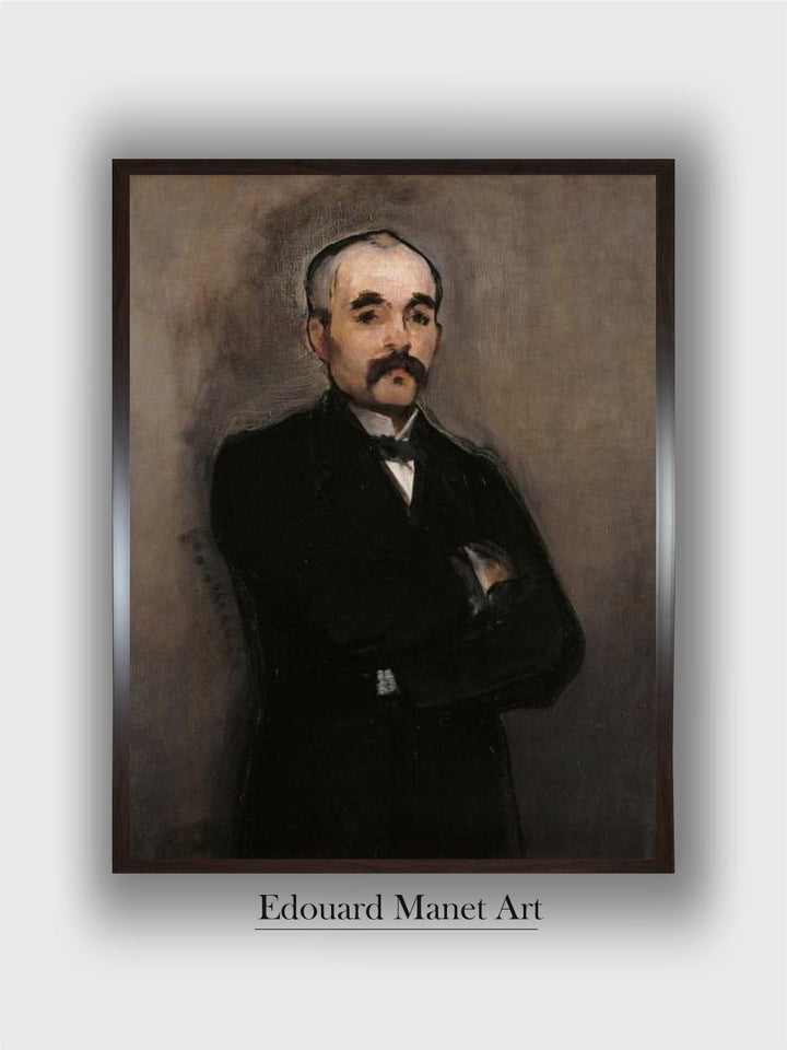 Portrait of Georges Benjamin Clemenceau by Edouard Manet
