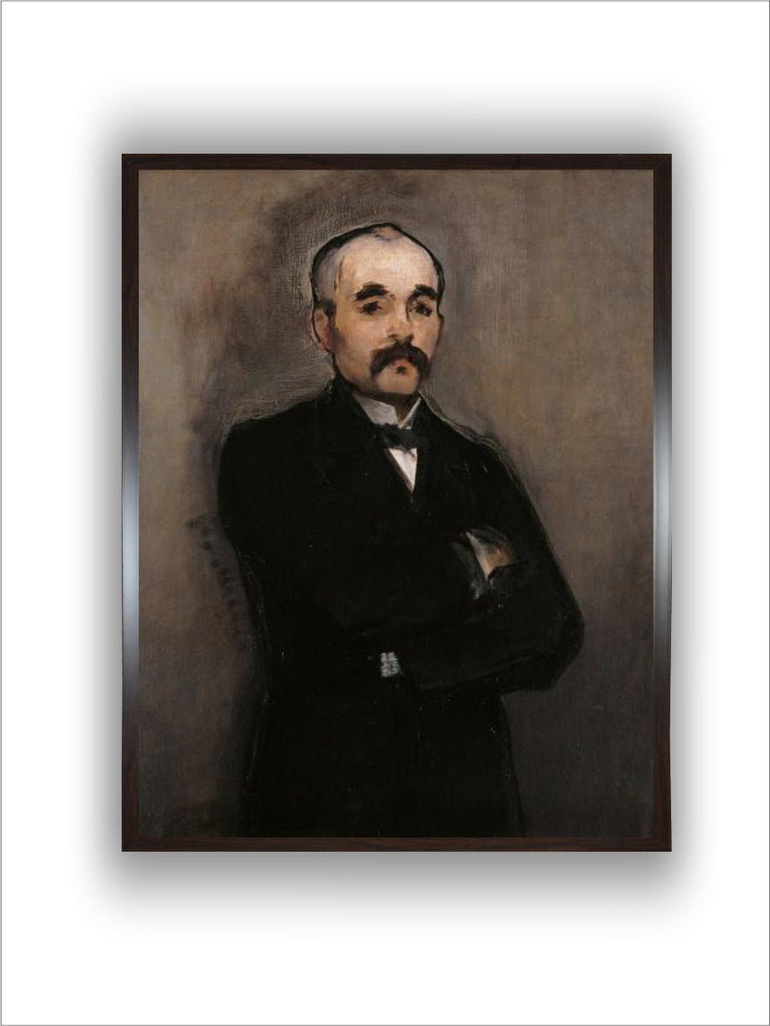 Portrait of Georges Benjamin Clemenceau by Edouard Manet