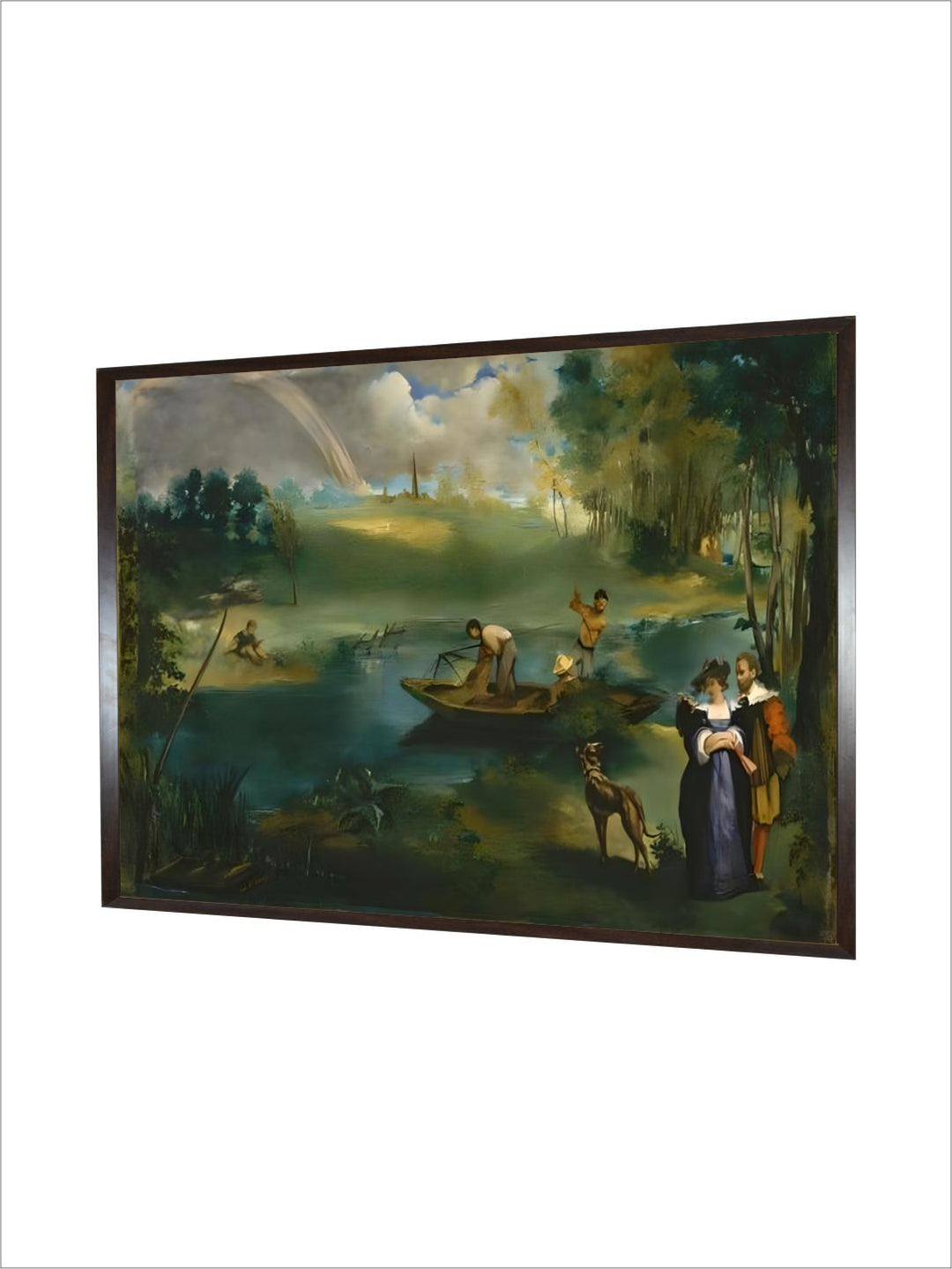 Fishing, c.1862-63 by Edouard Manet