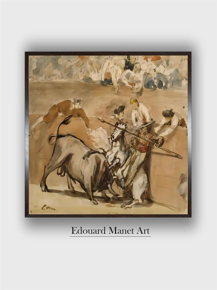 Bullfight, 1865 by Edouard Manet