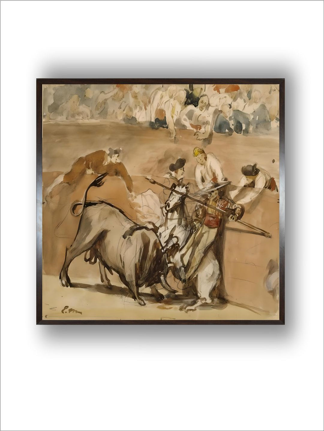 Bullfight, 1865 by Edouard Manet