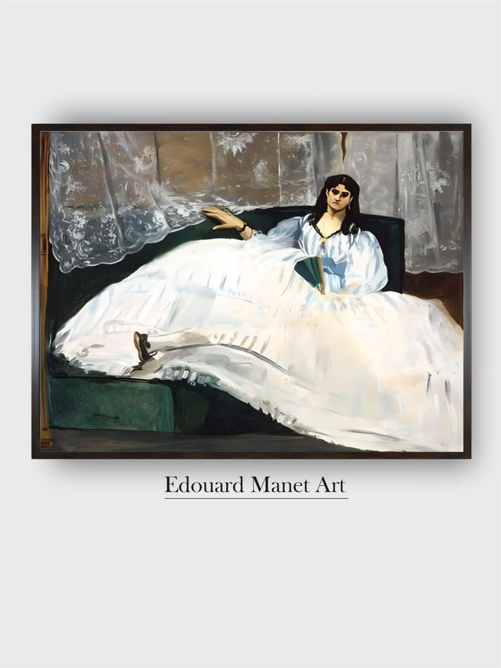 Woman with a Fan, 1862 by Edouard Manet