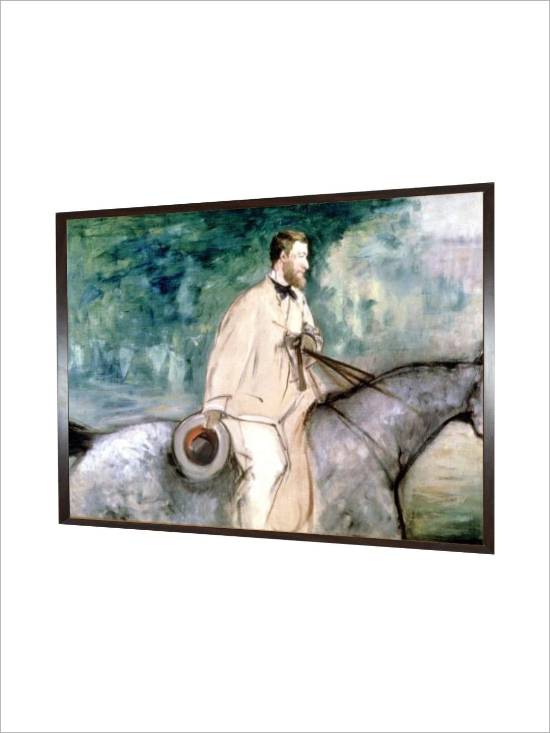 The Painter Guillaumin on Horseback, 1870 by Edouard Manet
