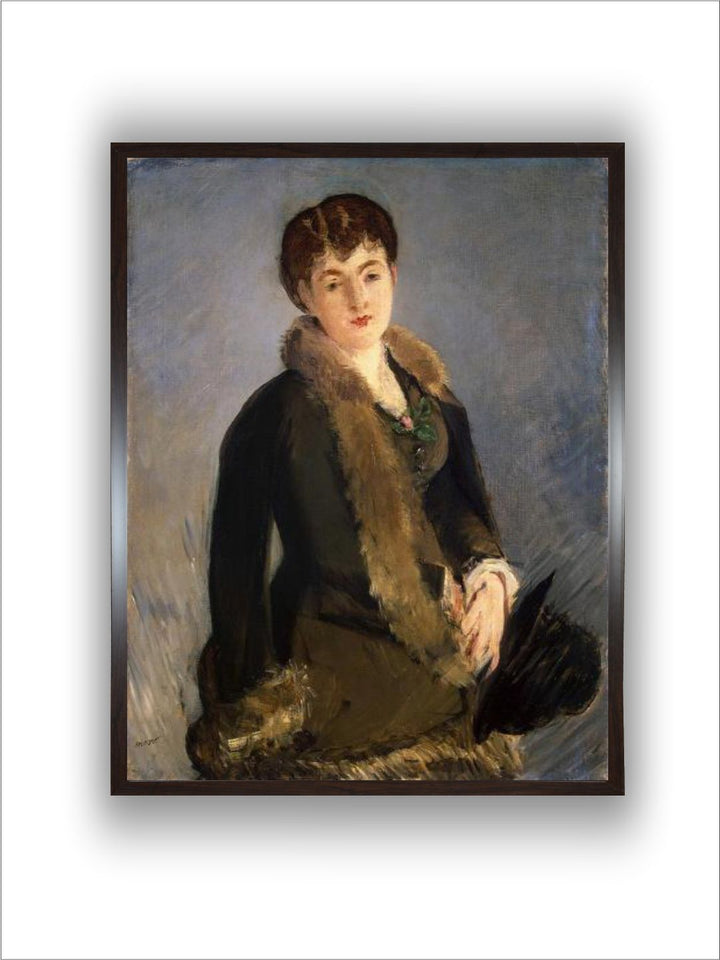 Portrait of Mademoiselle Isabelle Lemonnier, C1880 by Edouard Manet