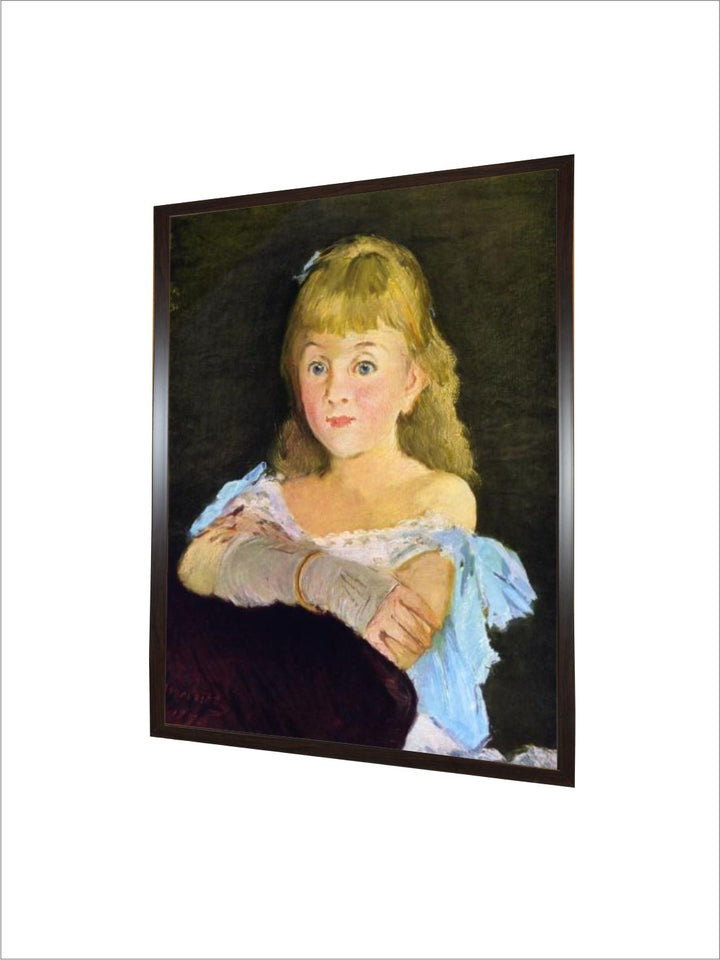Portrait of Lina Campineanu, 1878 by Edouard Manet
