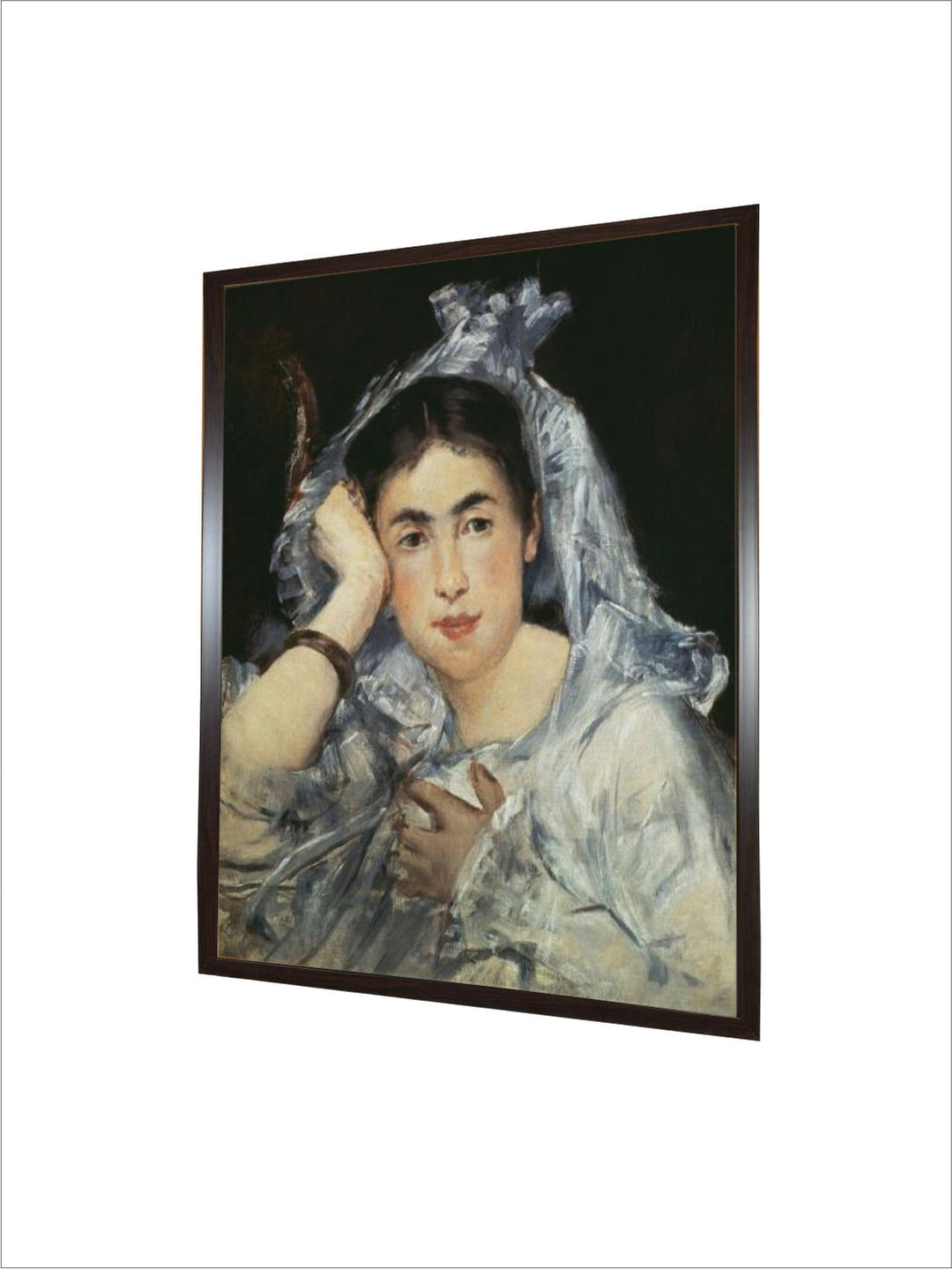Marguerite de Conflans Wearing a Hood, 1873 by Edouard Manet