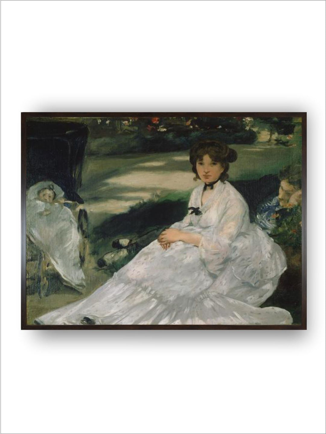 In the Garden, 1870 by Edouard Manet