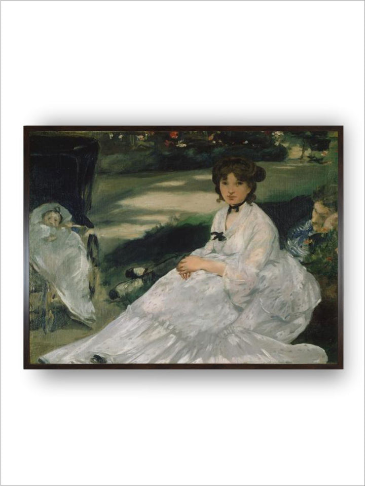 In the Garden, 1870 by Edouard Manet