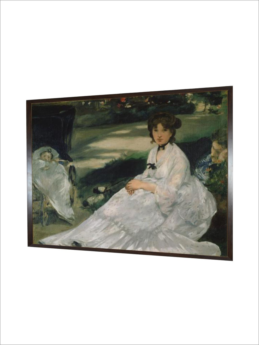 In the Garden, 1870 by Edouard Manet