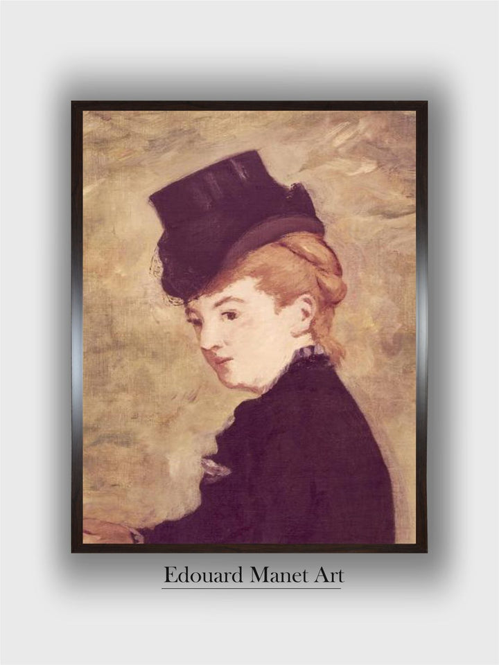 Horsewoman or Madame Lefebure on Horseback, 1875 by Edouard Manet