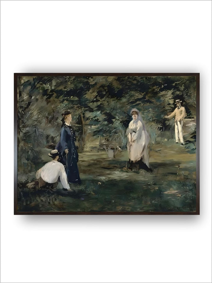 Game of Croquet, 1873 by Edouard Manet