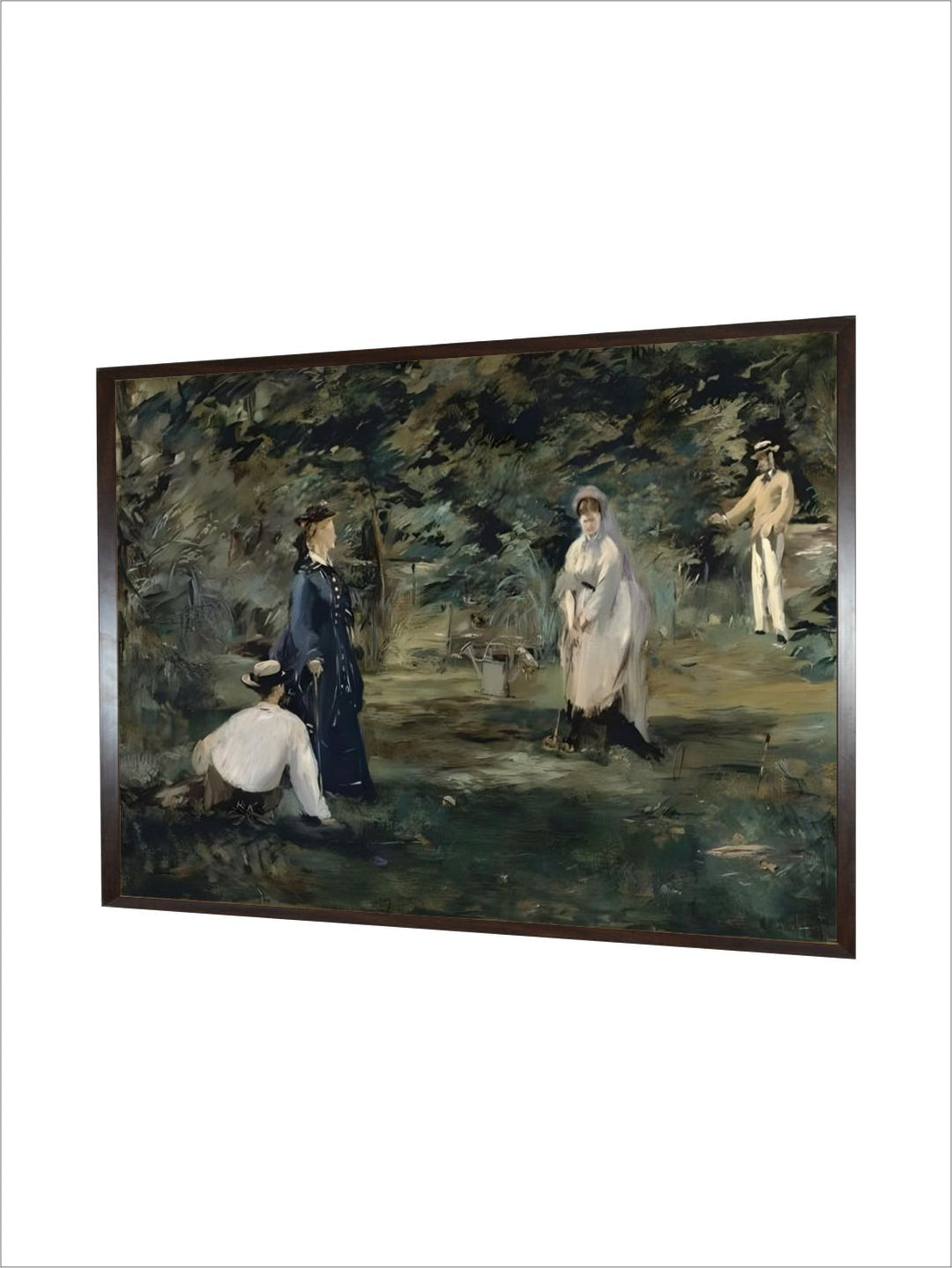 Game of Croquet, 1873 by Edouard Manet