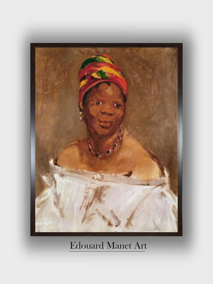 La Negresse by Edouard Manet