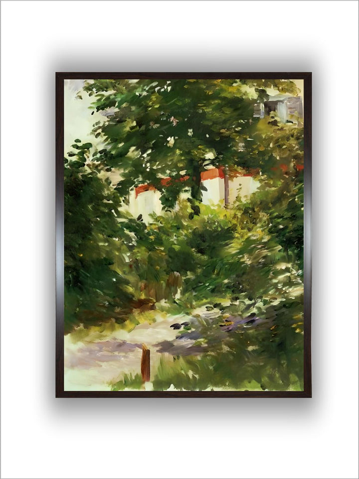 A Corner of the Garden In Rueil, 1882 by Edouard Manet