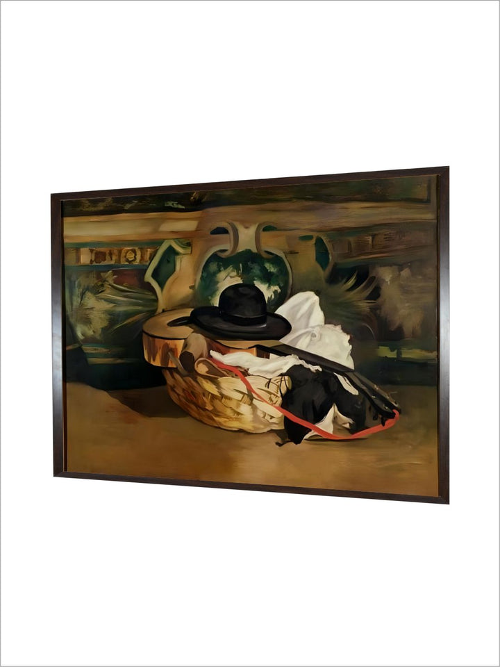 Still Life: Guitar and Sombrero, 1862 by Edouard Manet