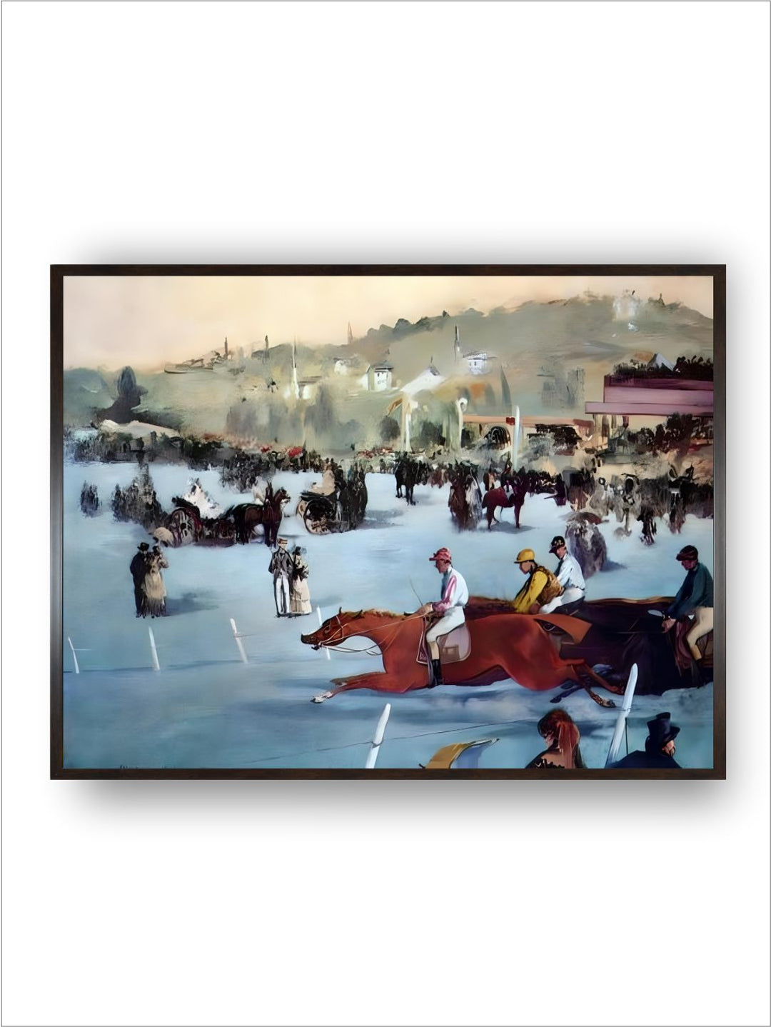 Races At The Bois de Boulogne by Edouard Manet