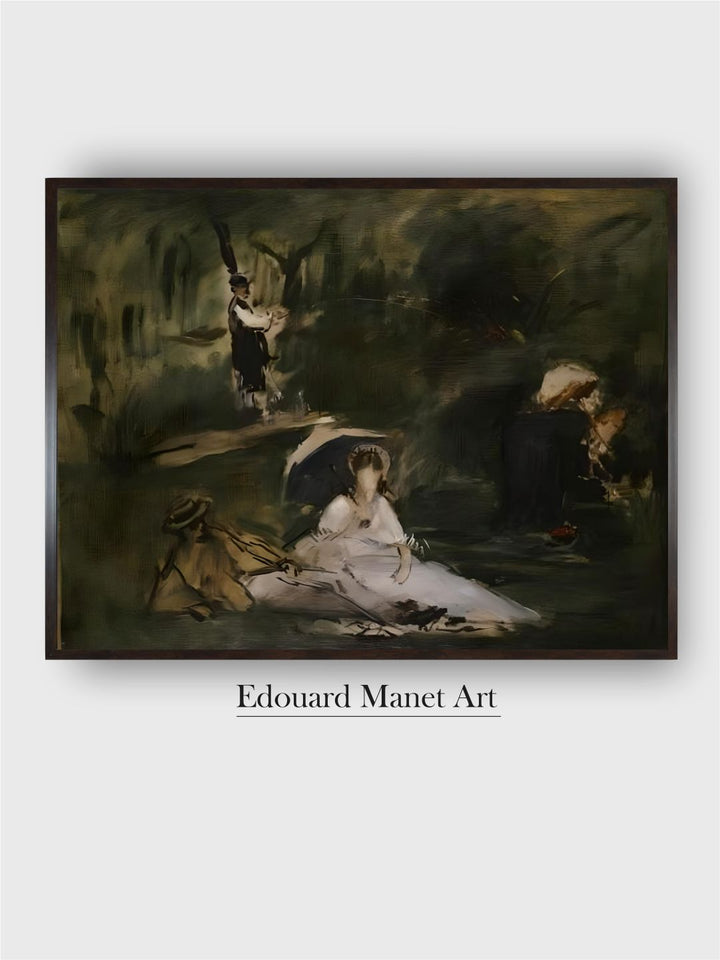 Under the Trees by Edouard Manet