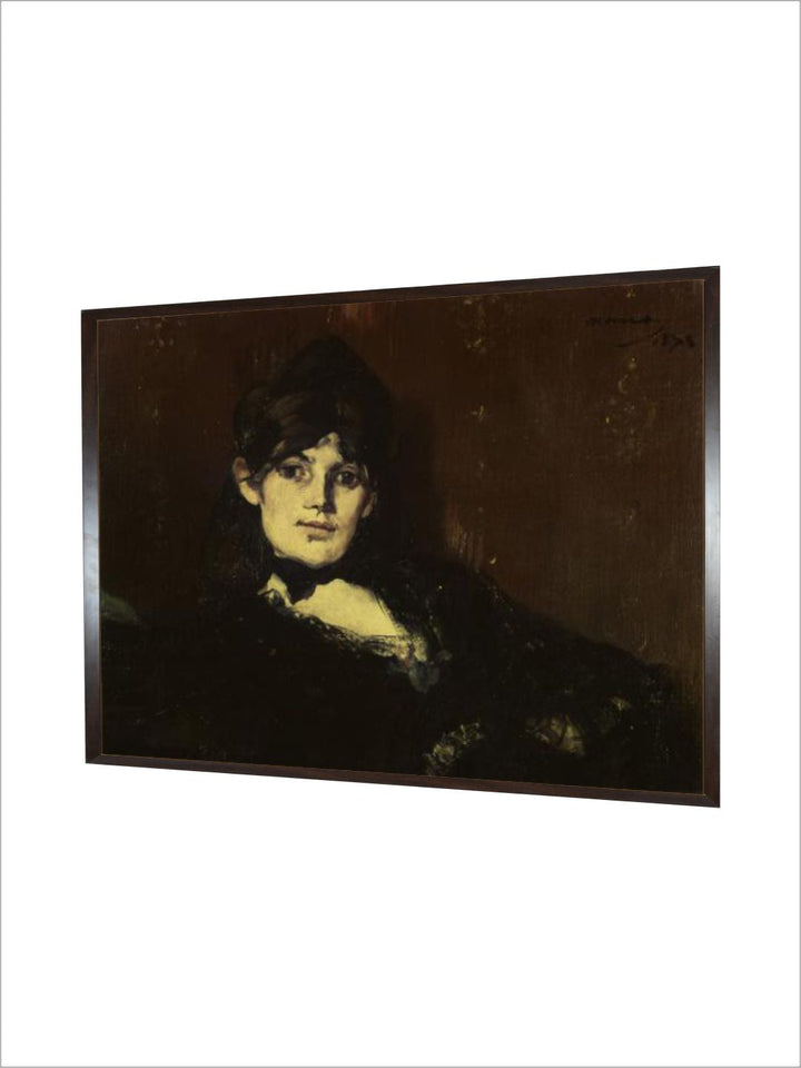 Berthe Morisot Reclining by Edouard Manet