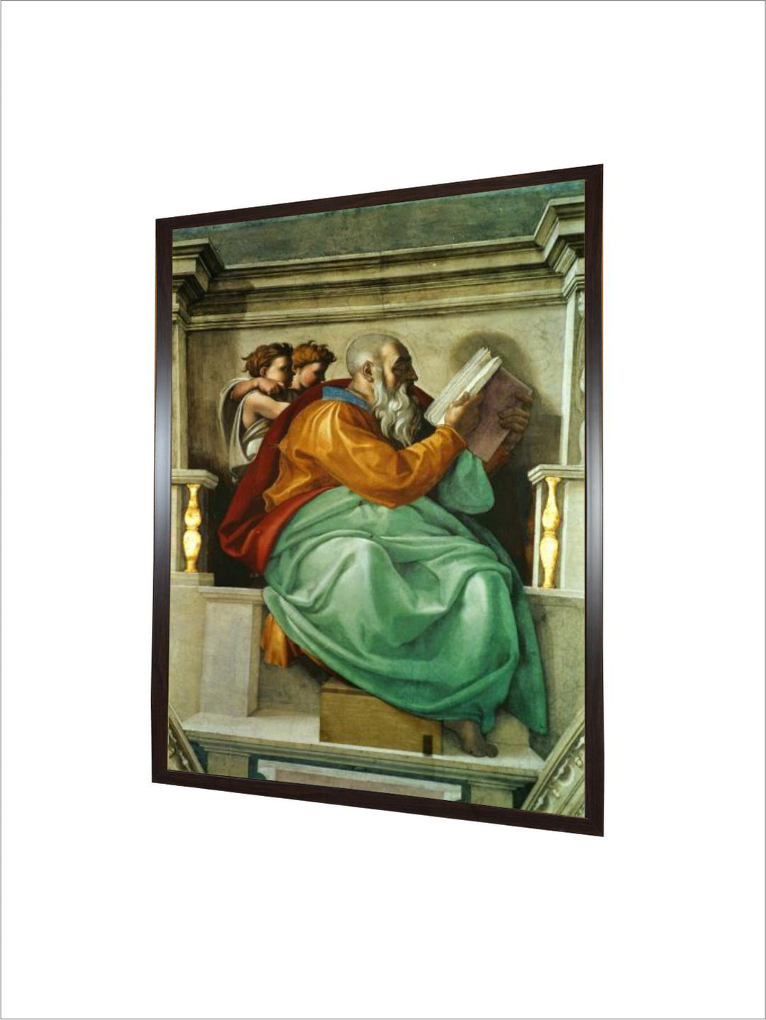 The Sistine Chapel; Ceiling Frescos after Restoration by Michelangelo Buonarroti