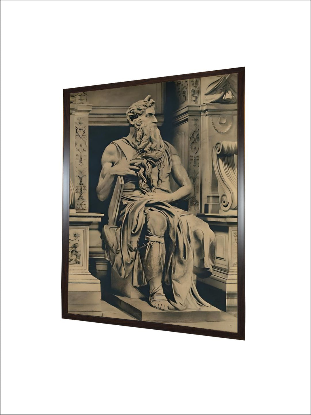 Roma - Church of St. Peter in Vinculis - Moses, by MIchelangelo by Michelangelo Buonarroti
