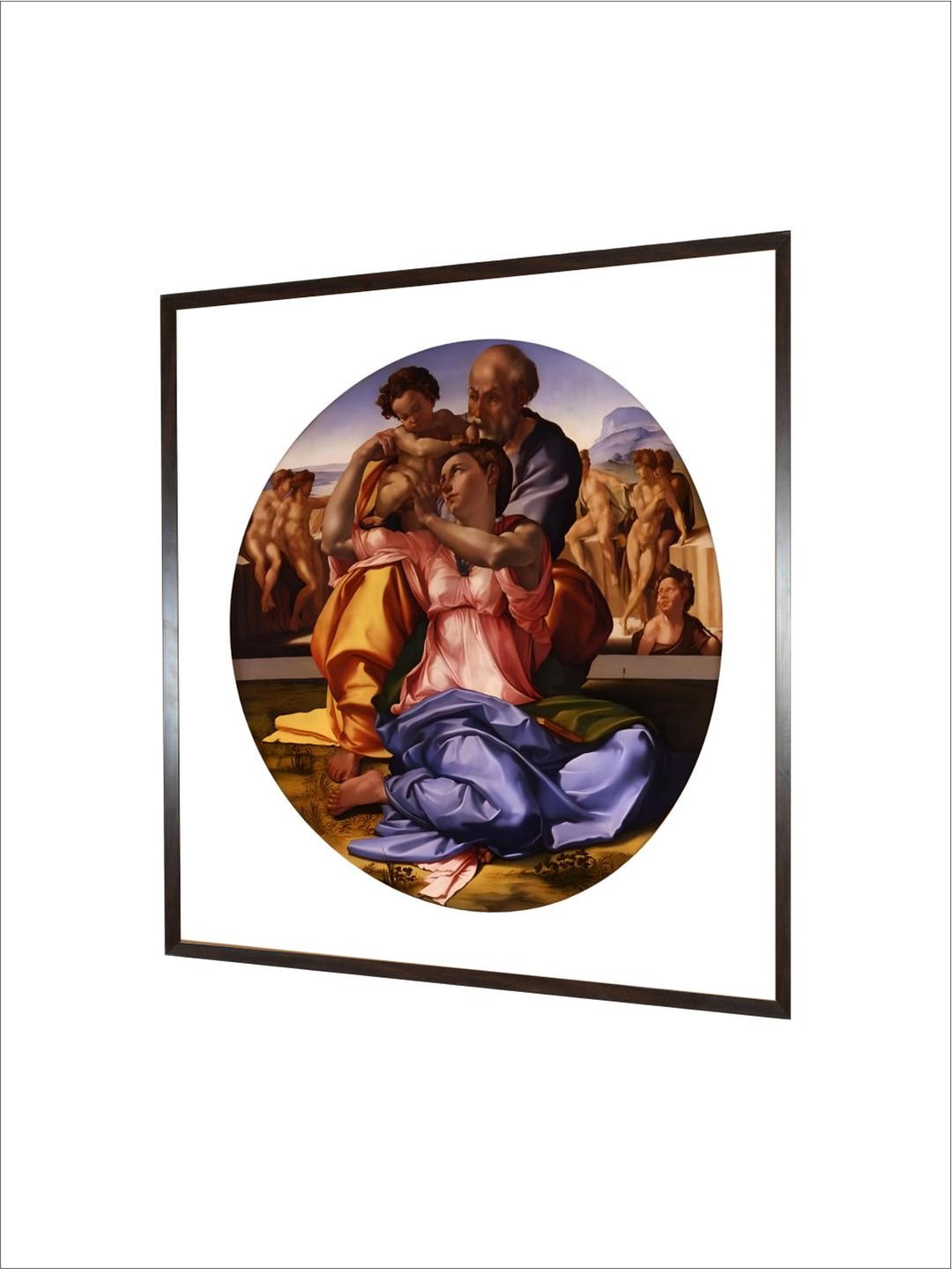 The Holy Family (The doni Tond) by Michelangelo Buonarroti