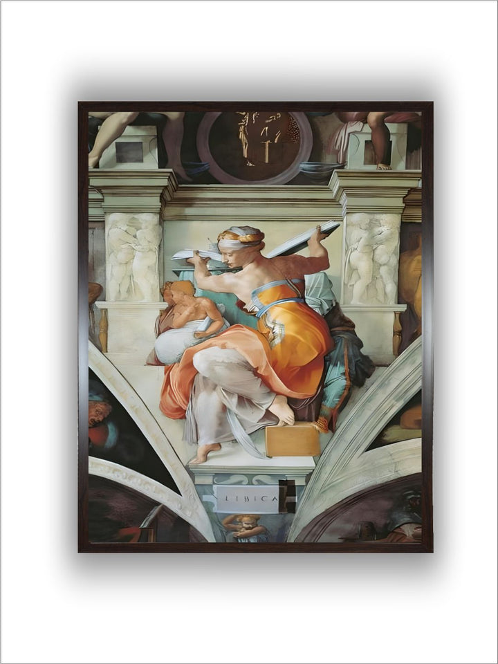 Sistine Chapel Ceiling, Libyan Sybil by Michelangelo Buonarroti