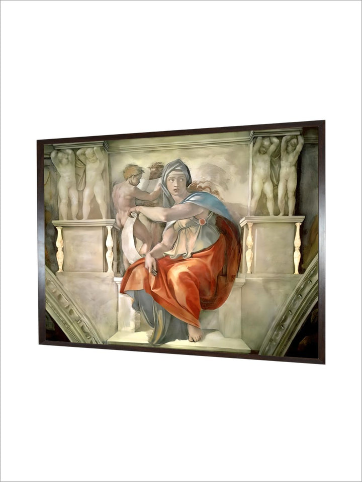 Sistine Chapel Ceiling: delphic Sibyl by Michelangelo Buonarroti
