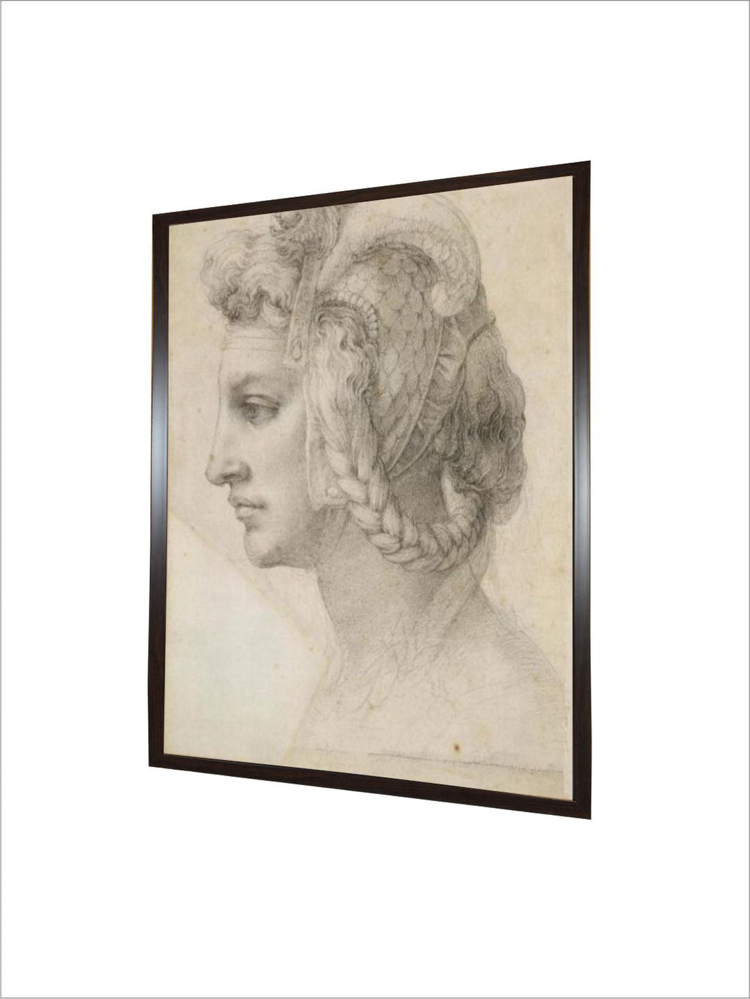 Ideal Head of a Woman by Michelangelo Buonarroti
