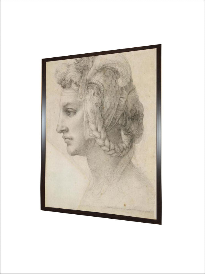 Ideal Head of a Woman by Michelangelo Buonarroti