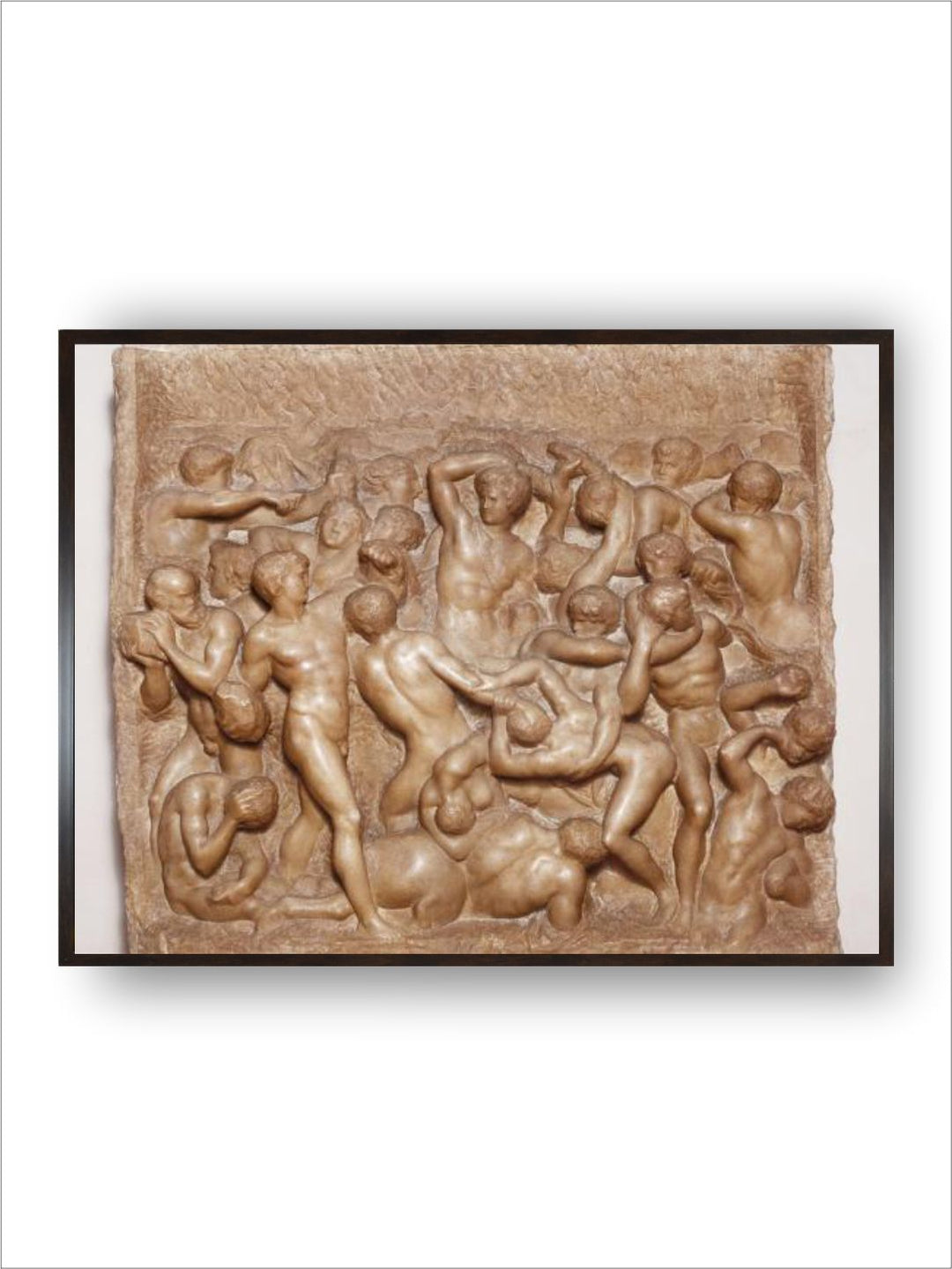 Battle of the Centaurs and Lapiths or Centauromachia by Michelangelo Buonarroti