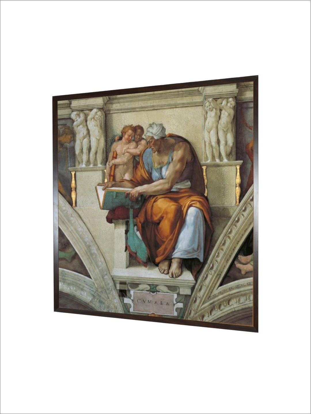 Sistine Chapel Ceiling, Cumaean Sibyl by Michelangelo Buonarroti