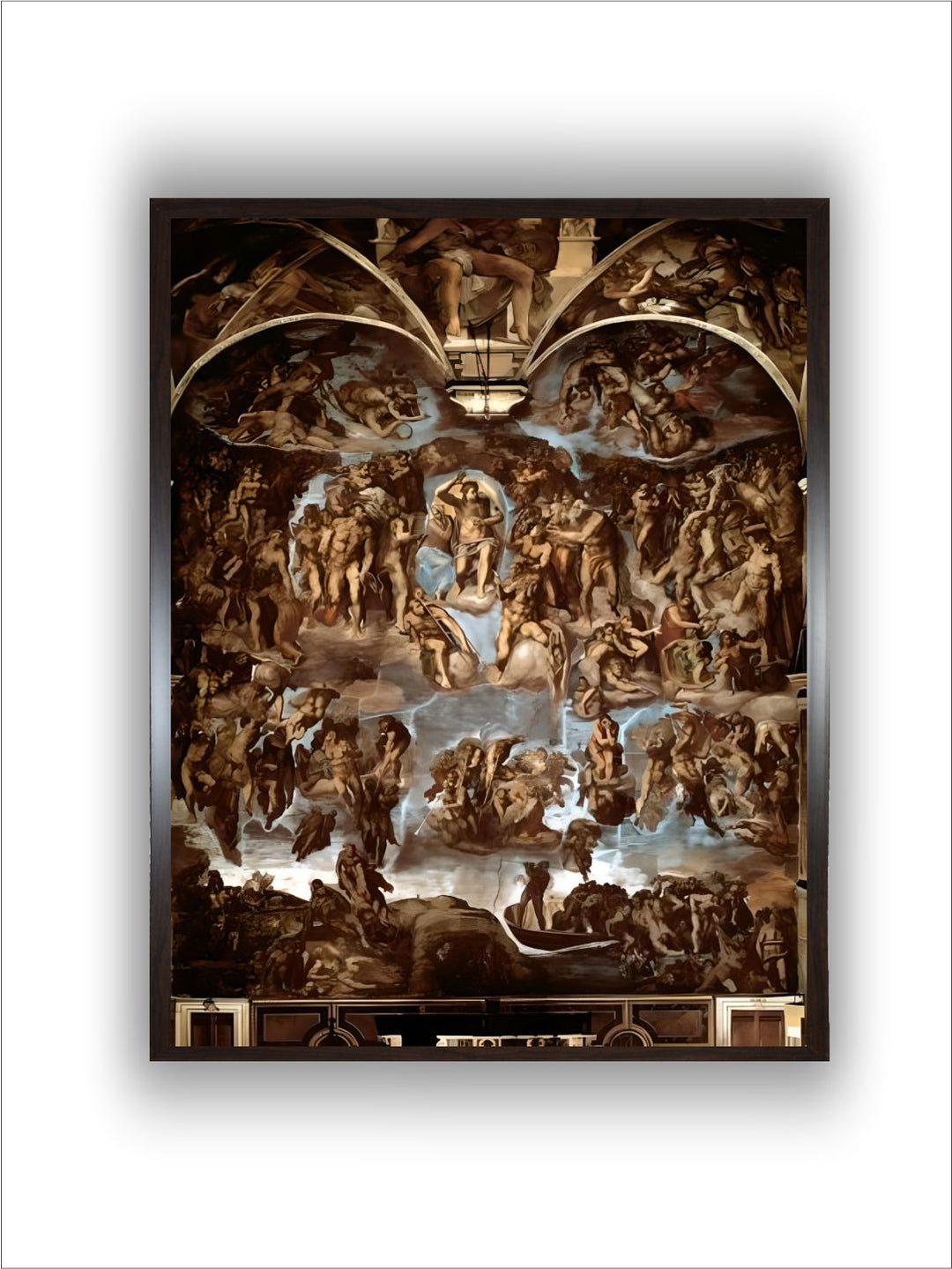 Sistine Chapel: The Last Judgement, 1538-41 by Michelangelo Buonarroti