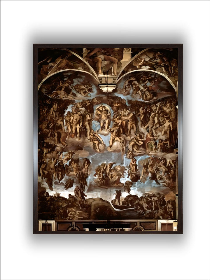 Sistine Chapel: The Last Judgement, 1538-41 by Michelangelo Buonarroti