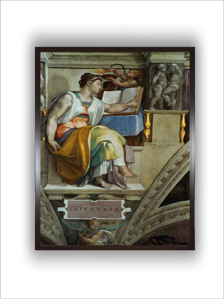 The Sistine Chapel; Ceiling Frescos after Restoration, by Michelangelo Buonarroti