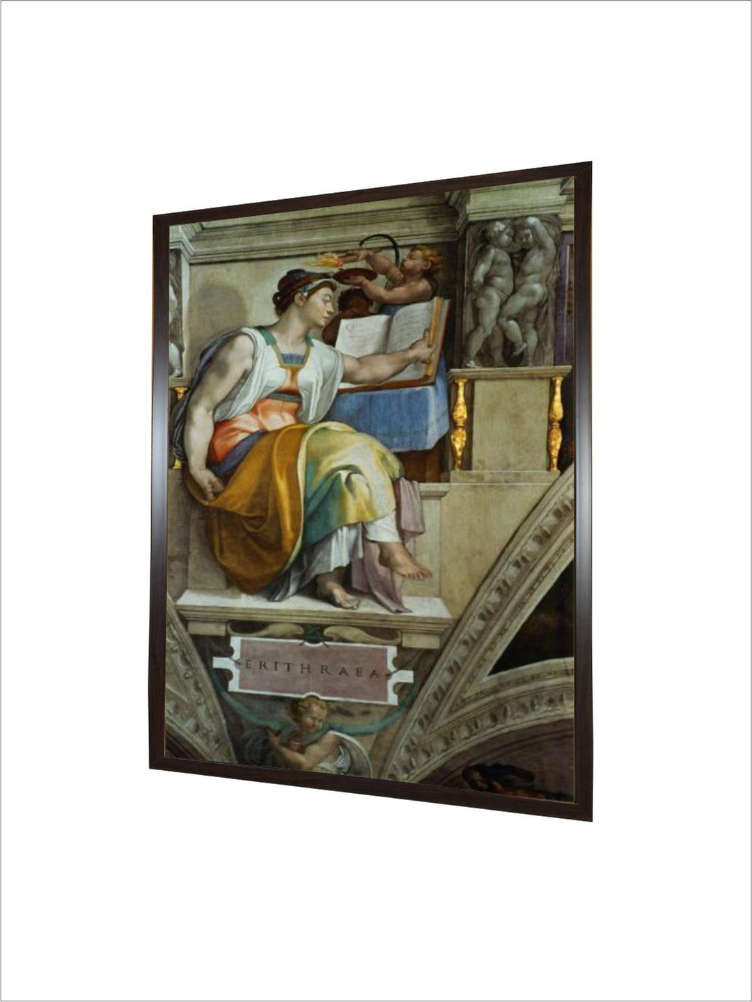 The Sistine Chapel; Ceiling Frescos after Restoration, by Michelangelo Buonarroti