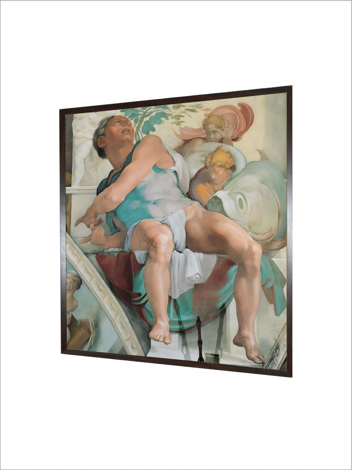Sistine Chapel Ceiling, Prophet Jonah by Michelangelo Buonarroti