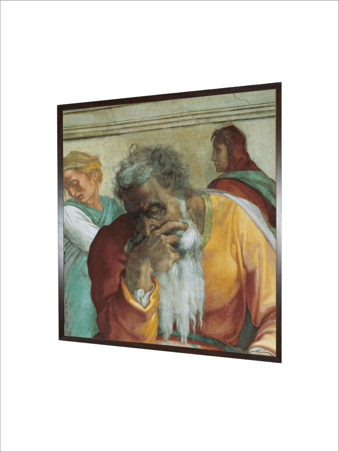 Sistine Chapel Ceiling, Prophet Jeremiah by Michelangelo Buonarroti