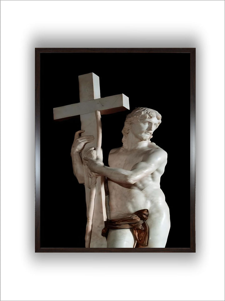 Christ Redeemer with the Cross, detail (1519-1520) by Michelangelo Buonarroti