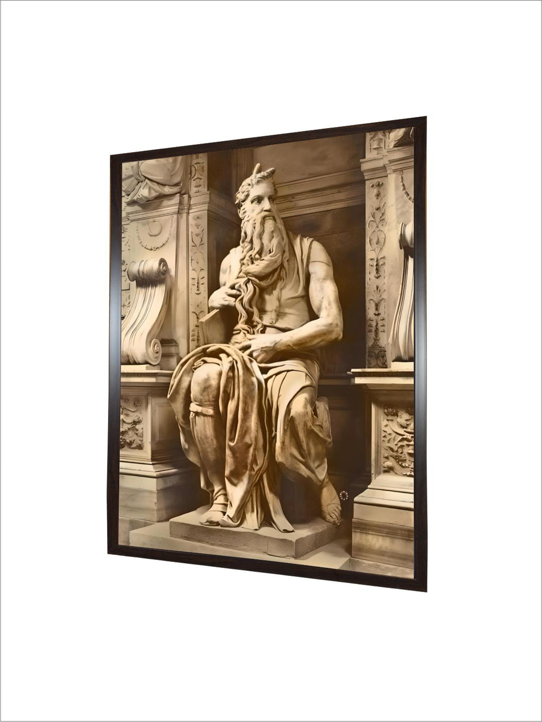 Tomb of Pope Julius II (1453-1513) detail of Moses,by Michelangelo Buonarroti