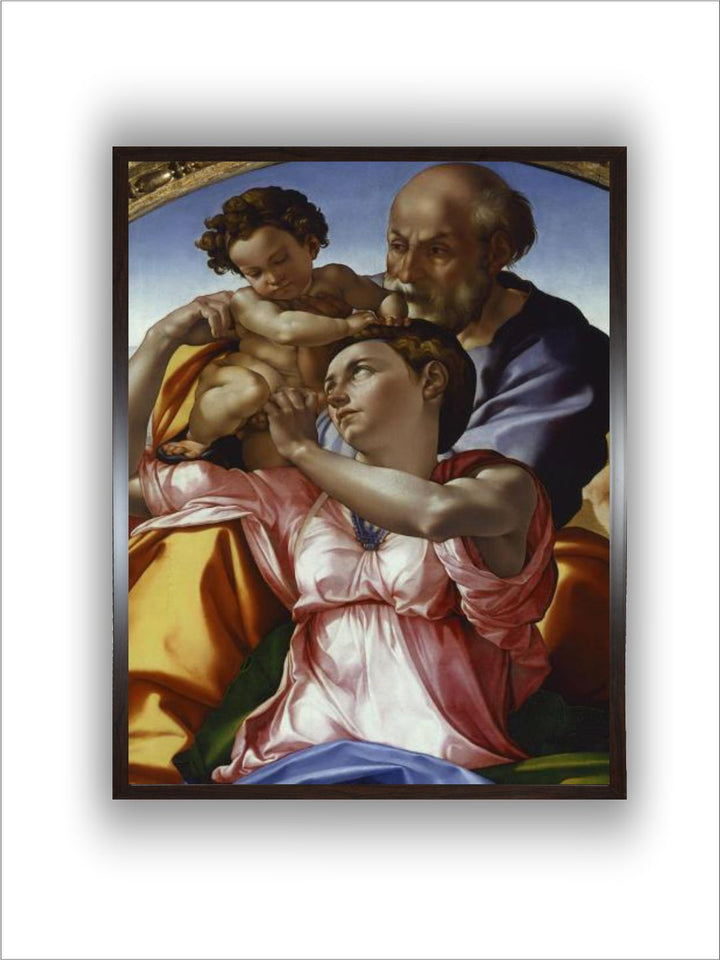 The Holy Family by Michelangelo Buonarroti