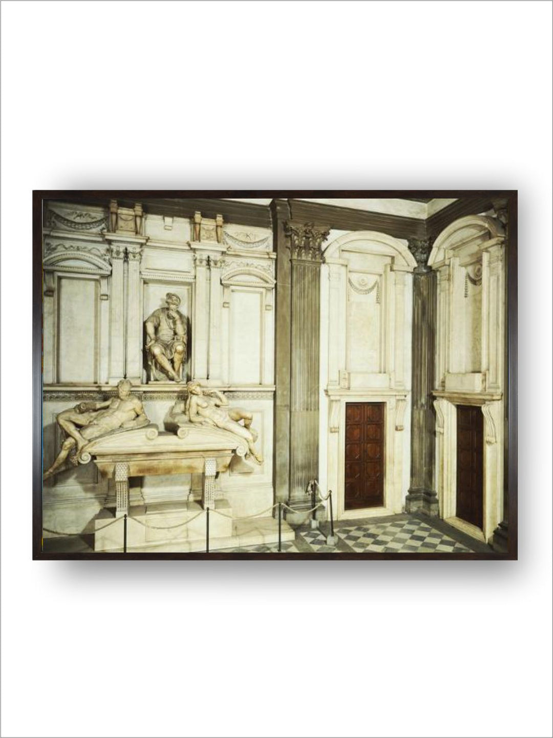 Lorenzo de Medici's Tomb by Michelangelo Buonarroti