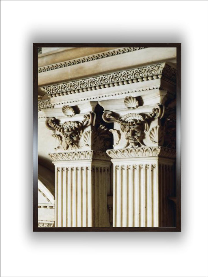 detail from the Architectural Ornamentation of the New Sacristy by Michelangelo Buonarroti