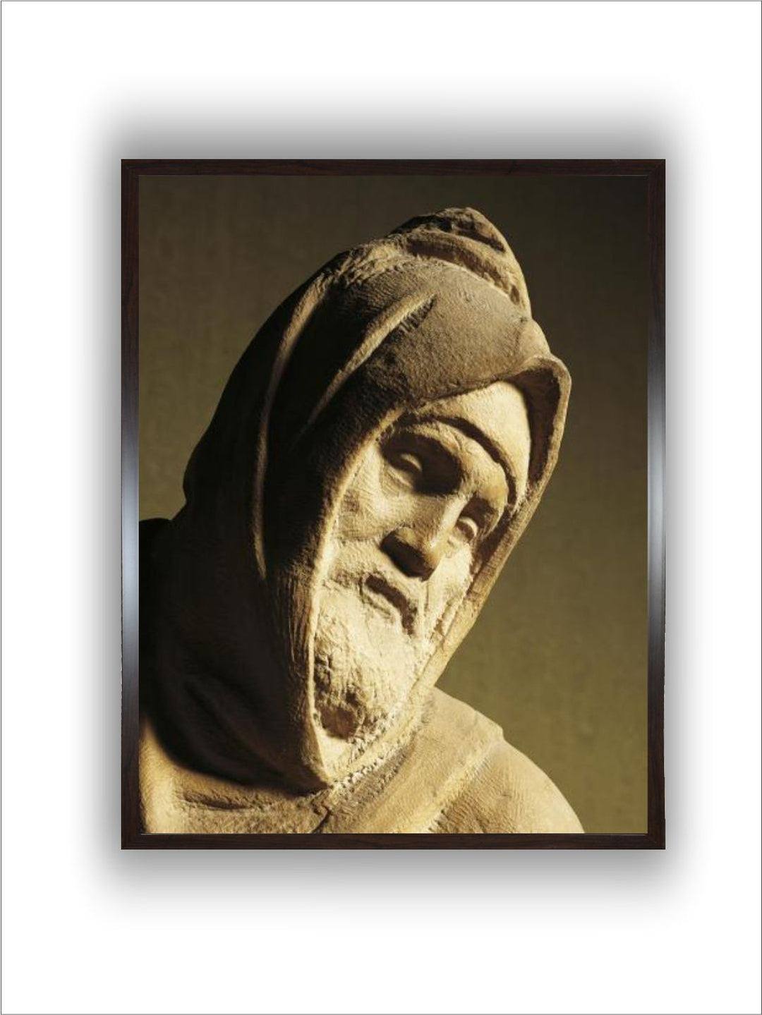 Nicodemus, detail by Pieta Bandini by Michelangelo Buonarroti