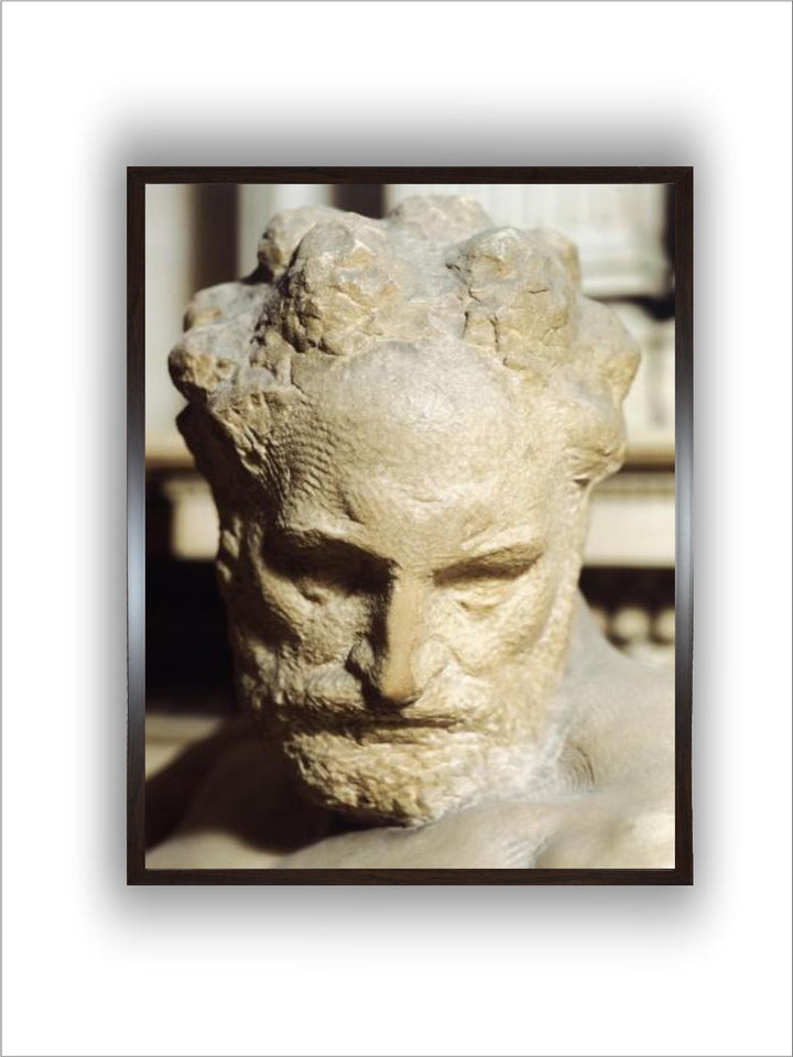 Twilight, detail from Tomb of Lorenzo de' Medici by Michelangelo Buonarroti